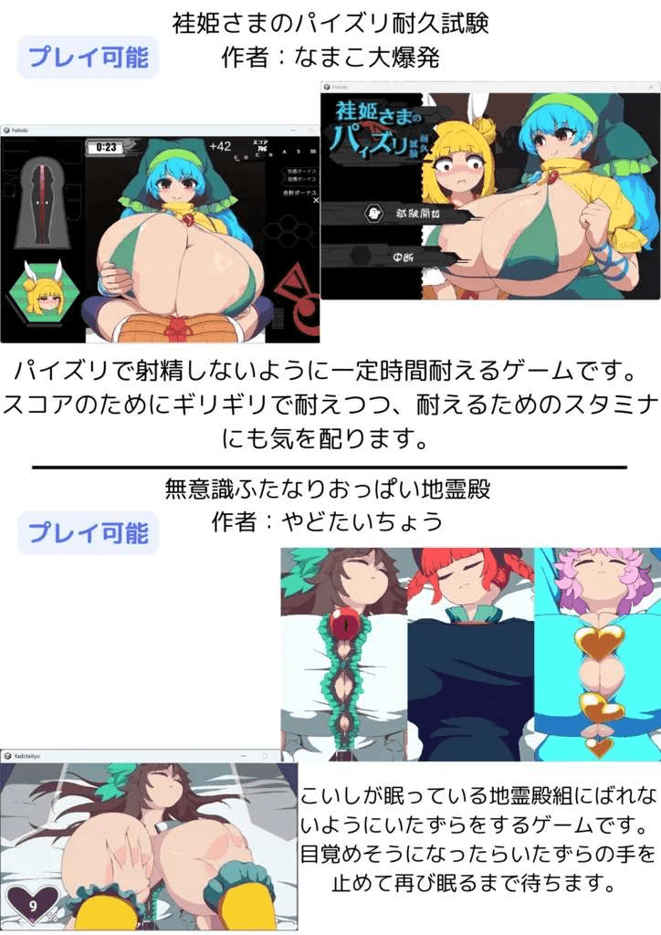 [SLG/生肉][6902596][喫茶古明地]東方ゲーム制作合同_データのみ版(キャラスタンド付き版もあります) 【65M】